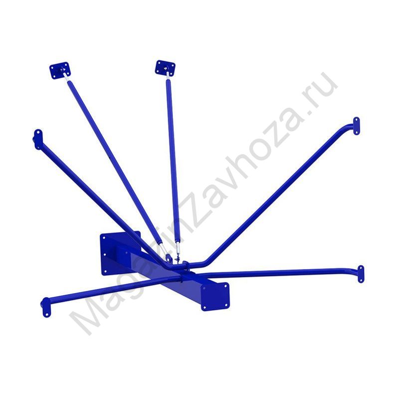 Ферма для баскетбольного щита игрового на растяжках вынос 1800 мм