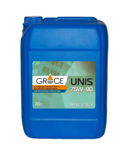 Масло трансмиссионное GRACE UNIS 75W-90GL 4/5 20L