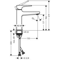 схема Hansgrohe Metropol 32507670