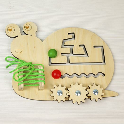 НБК-001 Набор бизибордов «Веселый зверинец» (4 модуля)