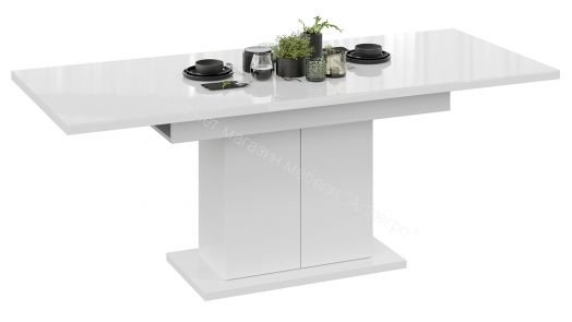 Стол раздвижной "Детройт" Тип 2 (Белый)