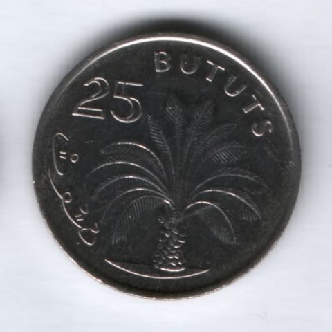 25 бутутов 1998 года Гамбия