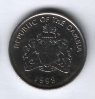 25 бутутов 1998 года Гамбия