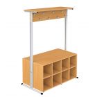 РКМ-1716 Вешалка гардеробная детская (16 мест)