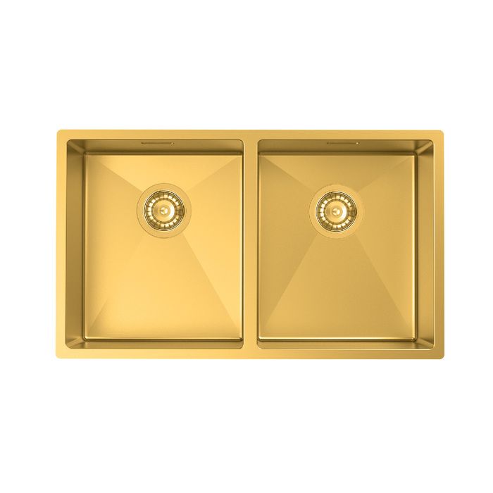 Мойка, универсального монтажа, матовое золото, 745*440, Edifice, IDDIS, EDI75B2i77