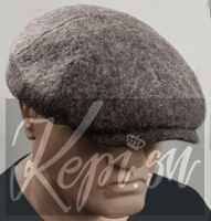 Кепи итальянка зимняя с мехом