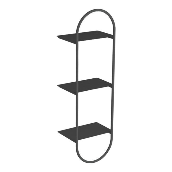 Изображение Подвесная овальная колонна Simas Wave 33 х 21 х 100 с полками длля ванны WASS05