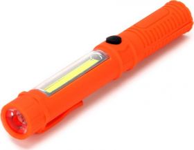 Фонарь карманный COB 1+1 (5W) с магнитом
