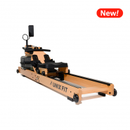 Гребной тренажер Unix Fit Wood Rower Dark RM9000PLW