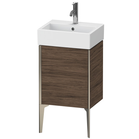 Тумба Duravit Xviu 49,3х43,4х33,4 напольная с одной дверцей XV 4531 L/R для раковины Vero Air 072445