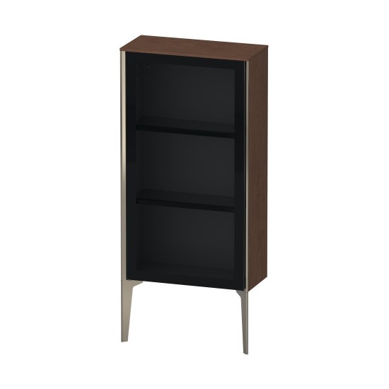 Изображение Напольный шкаф Duravit XViu 89х50х24 со стеклянными дверцами и двумя полками XV1361 L/R