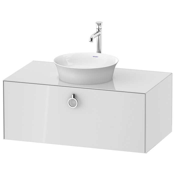 Тумба и консоль Duravit White Tulip WT498 с одним выдвижным отделением ФОТО