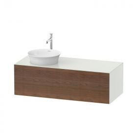 Подвесная тумба Duravit White Tulip WT497 с консолью с одним вырезом ФОТО