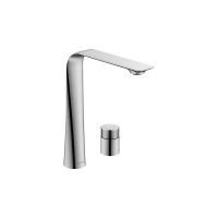 Смеситель для раковины Duravit D.1 с поворотной рукояткой хром D111200090 схема 3