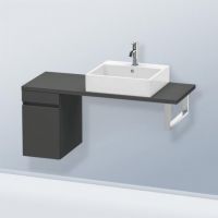 Шкаф для компактной консоли Duravit DuraStyle DS532 с одним выдвижным отделением DS532 схема 1