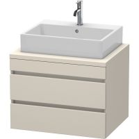 Тумба для консоли Duravit DuraStyle DS53 с двумя выдвижными ящиками схема 1