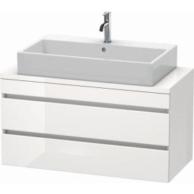 Тумба Duravit DuraStyle DS530 для компактной консоли с двумя выдвижными ящиками