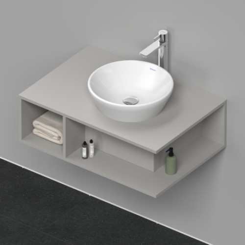 Подвесная тумба Duravit D-Neo DE495 с одним открытым отделением на левой стороне ФОТО