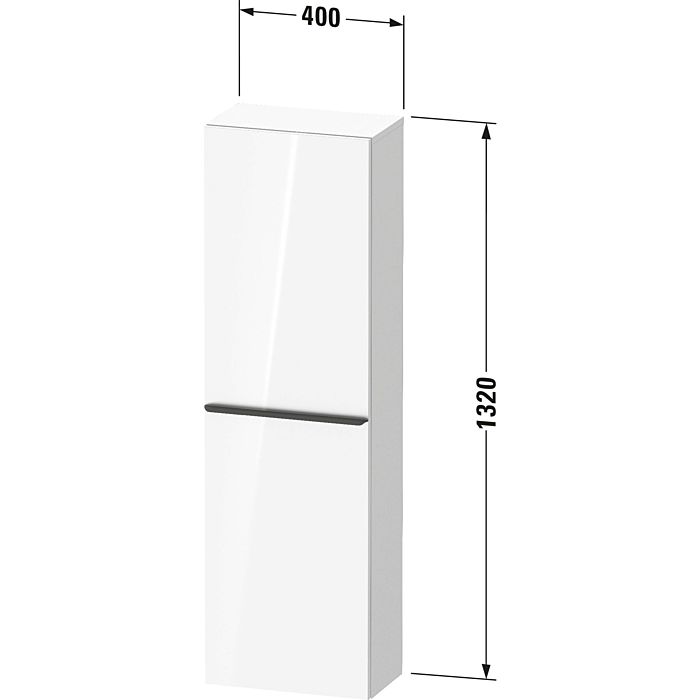 Шкаф-пенал Duravit D-Neo 132x40x24 с одной дверью DE 0118 ФОТО