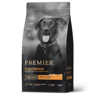 Premier Dog Turkey ADULT Medium (Свежее мясо индейки для собак средний пород)