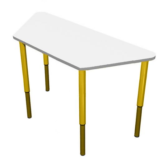 РКТРР-1021 Стол трапеция регулируемый ( ral 1021)