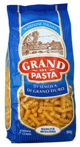 Макаронные изделия GRAND DI PASTA 500г Fusilli Спирали А