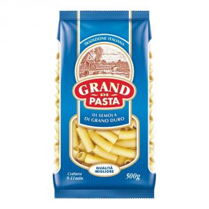 Макаронные изделия GRAND DI PASTA 500г Tubetti rigate Трубочки А