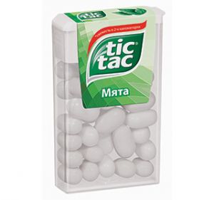 Драже TIC TAC 16г Мята Т1*24шт