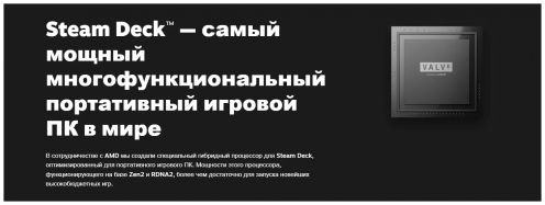 Игровая приставка Valve Steam Deck 512 ГБ