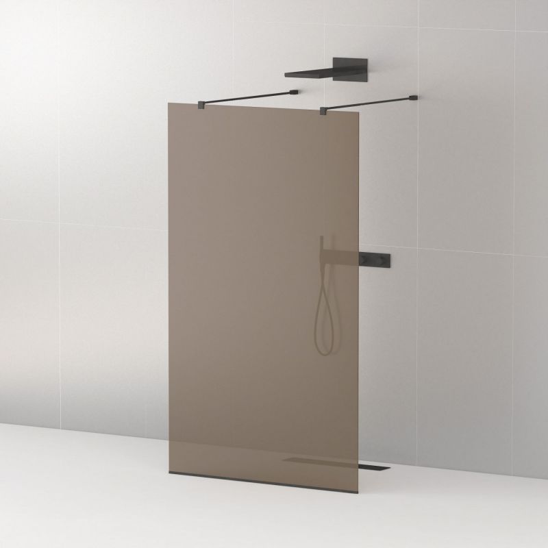 Душевая перегородка CEZARES LIBERTA-L-2-90-120-BR-NERO