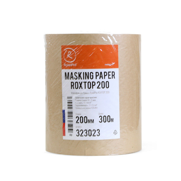 RoxelPro ROXTOP Маскирующая бумага, 900мм. х 300м.
