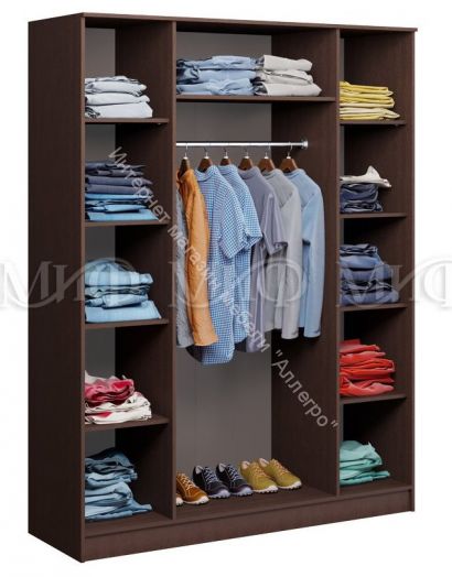 Шкаф для одежды 4-дверный Фиеста