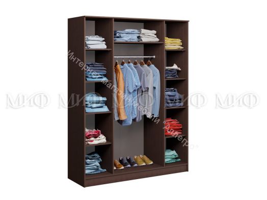 Шкаф для одежды 4-дверный Фиеста