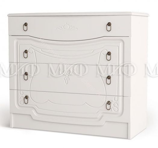 Спальня Мария Белый глянец