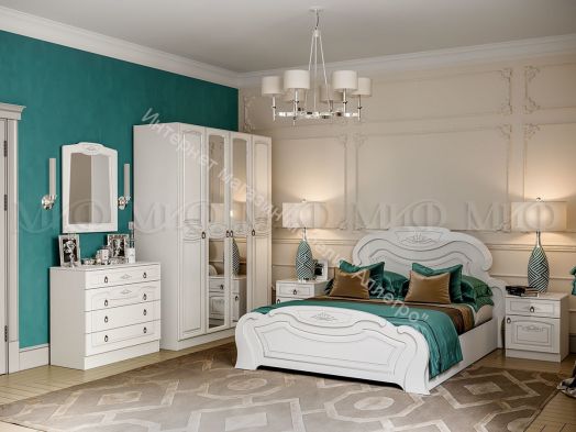 Шкаф 4-х створчатый Александрина