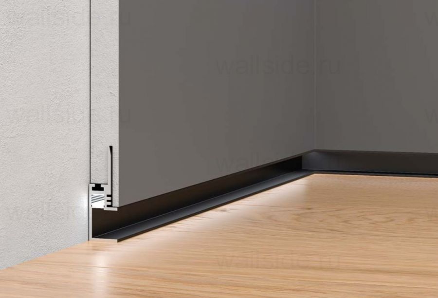 Теневой плинтус Line Art SC 517 чёрный