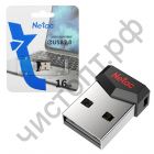 флэш-карта Netac 16GB UM81 Ultra чёрный металл