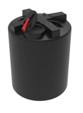 Емкость T 3000 литров с откидной крышкой черный