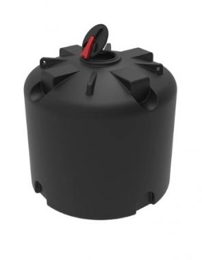 Емкость TR 5000 литров с откидной крышкой черный