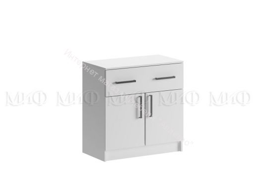 Комод Бася с ящиком 2-мя дверьми Белый