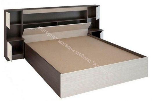 Модульная спальня Бася Дуб беленый/Венге