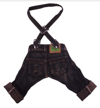 Джинсы" hip hop " черные (XS,)