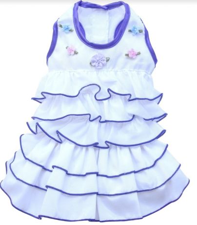 Платье "Нежность" белое (XS, XL)