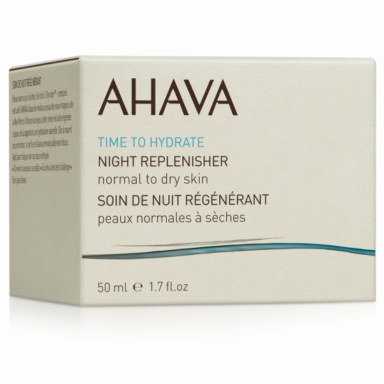Крем Ночной восстанавливающий крем для нормальной и сухой кожи Ahava Time To Hydrate 50 мл