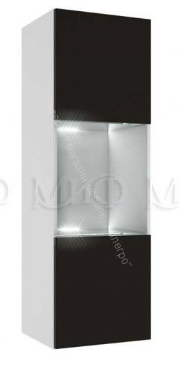 Гостиная Флорис Белый глянец