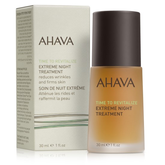 Упаковка ночного крема Ahava Time To Revitalize 30 мл — оригинальный вид