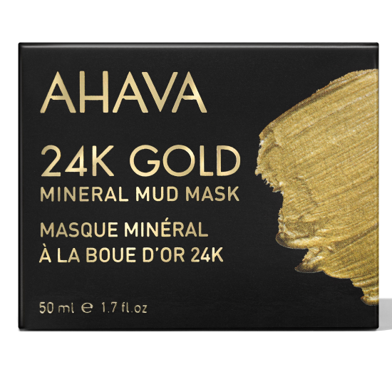 Маска с золотом 24к Ahava Mineral Mud Masks, 50 мл - упаковка