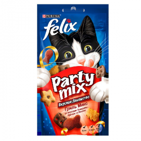 Лакомство для кошек Felix Party Mix Гриль Микс