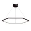 Светодиодный светильник Vitaluce V4606-1/1S, LED 25Вт, 3900-4200K, 2310Lm Черный, Матовый / Виталюче