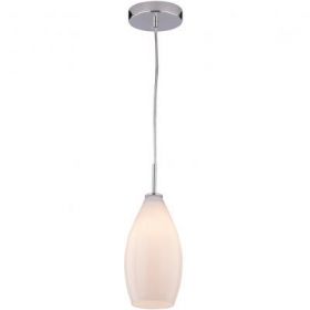 Светильник Подвесной Arte Lamp Bicchiere A4282SP-1CC Хром, Белый / Арт Ламп